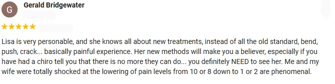 Chiropractic Carson City NV Testimonial Gerald Bridgewater Chiropractic Carson City NV Testimonial Gerald Bridgewater