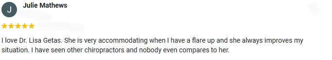 Chiropractic Carson City NV Testimonial Julie Mathews Chiropractic Carson City NV Testimonial Julie Mathews
